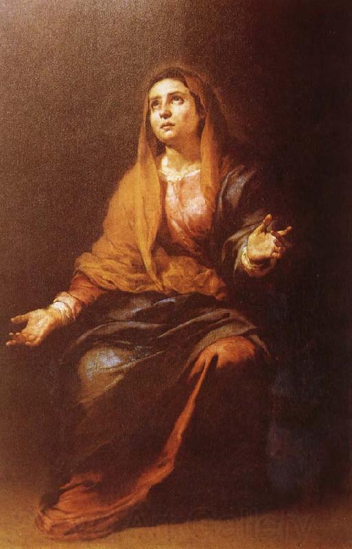 Bartolome Esteban Murillo Our Lady of grief Spain oil painting art